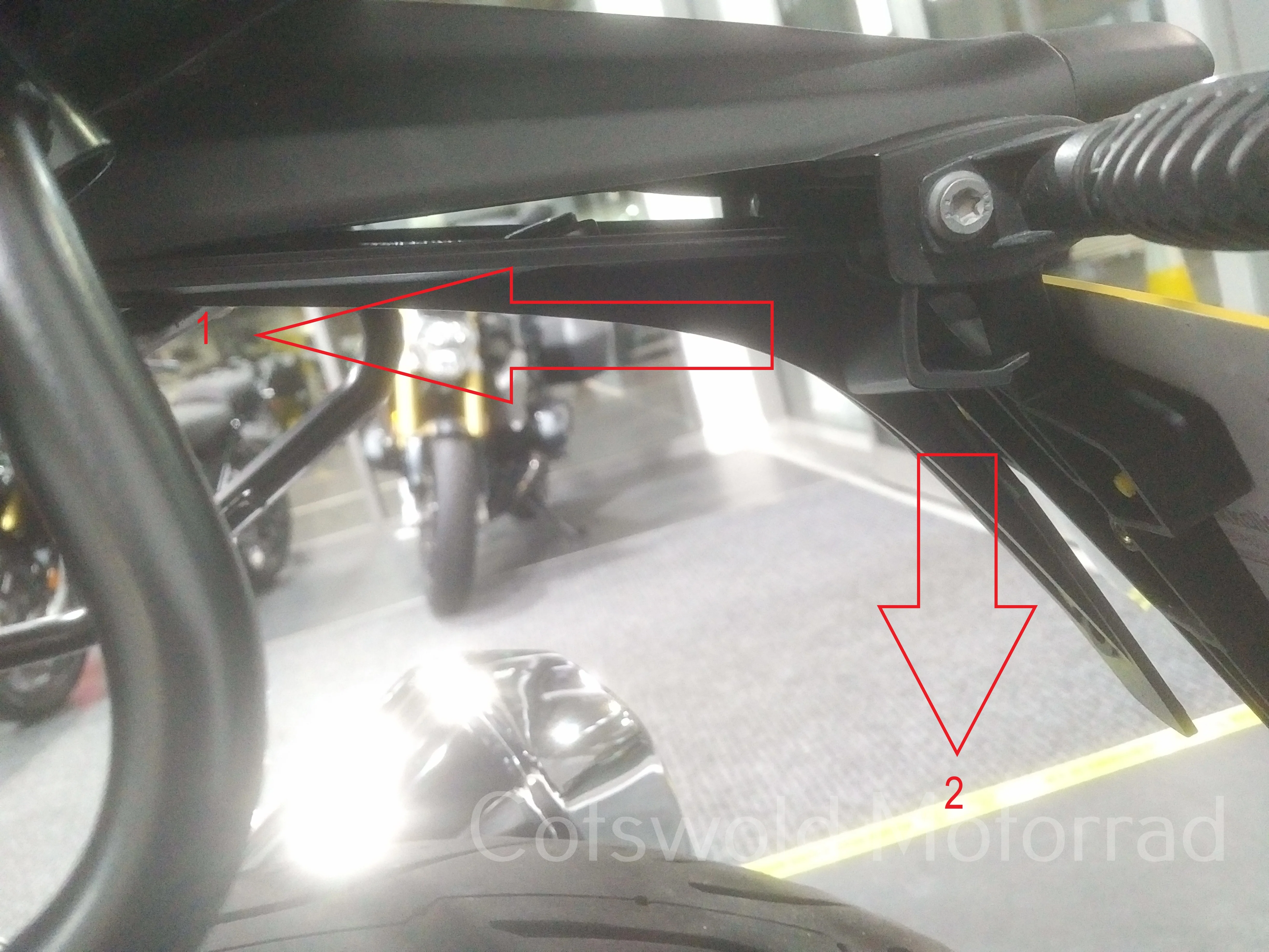 BMW Motorrad Rear Mudguard Extension - Image 10