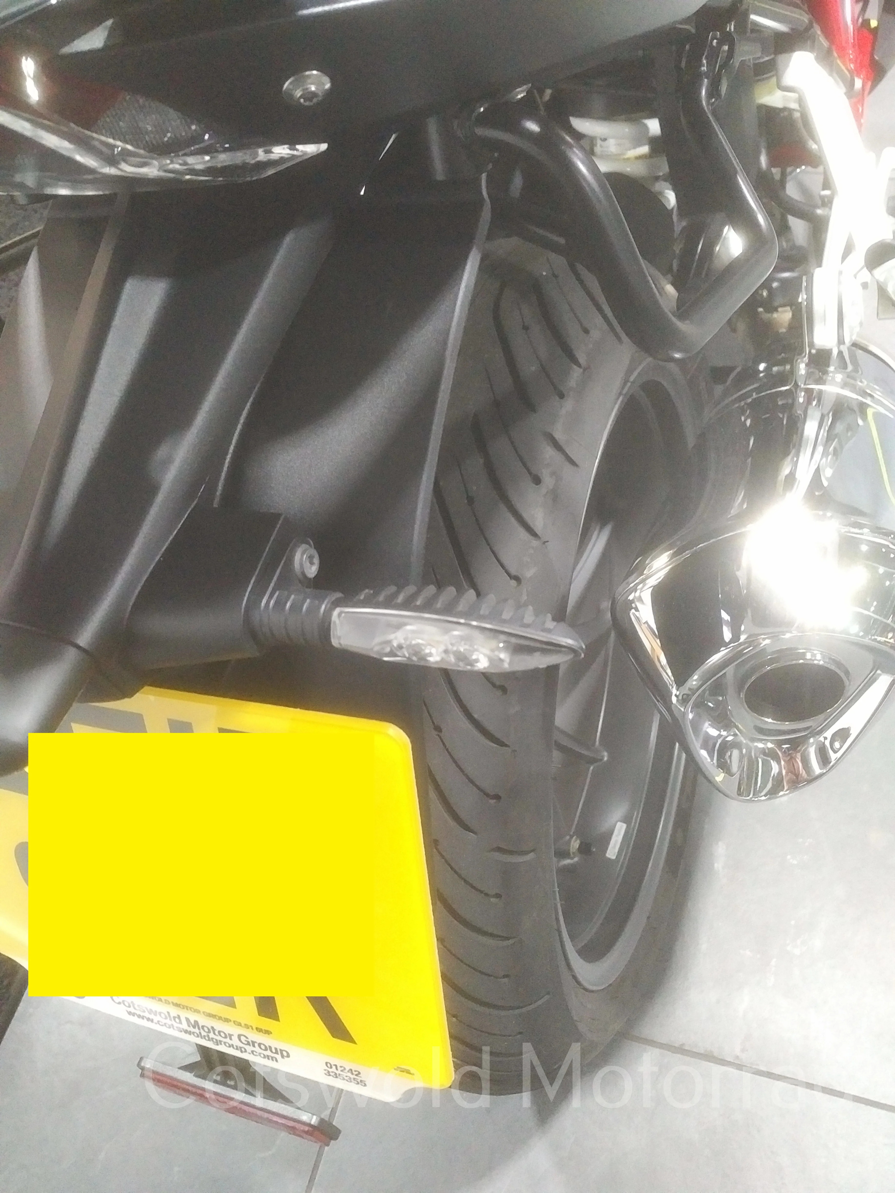 BMW Motorrad Rear Mudguard Extension - Image 6