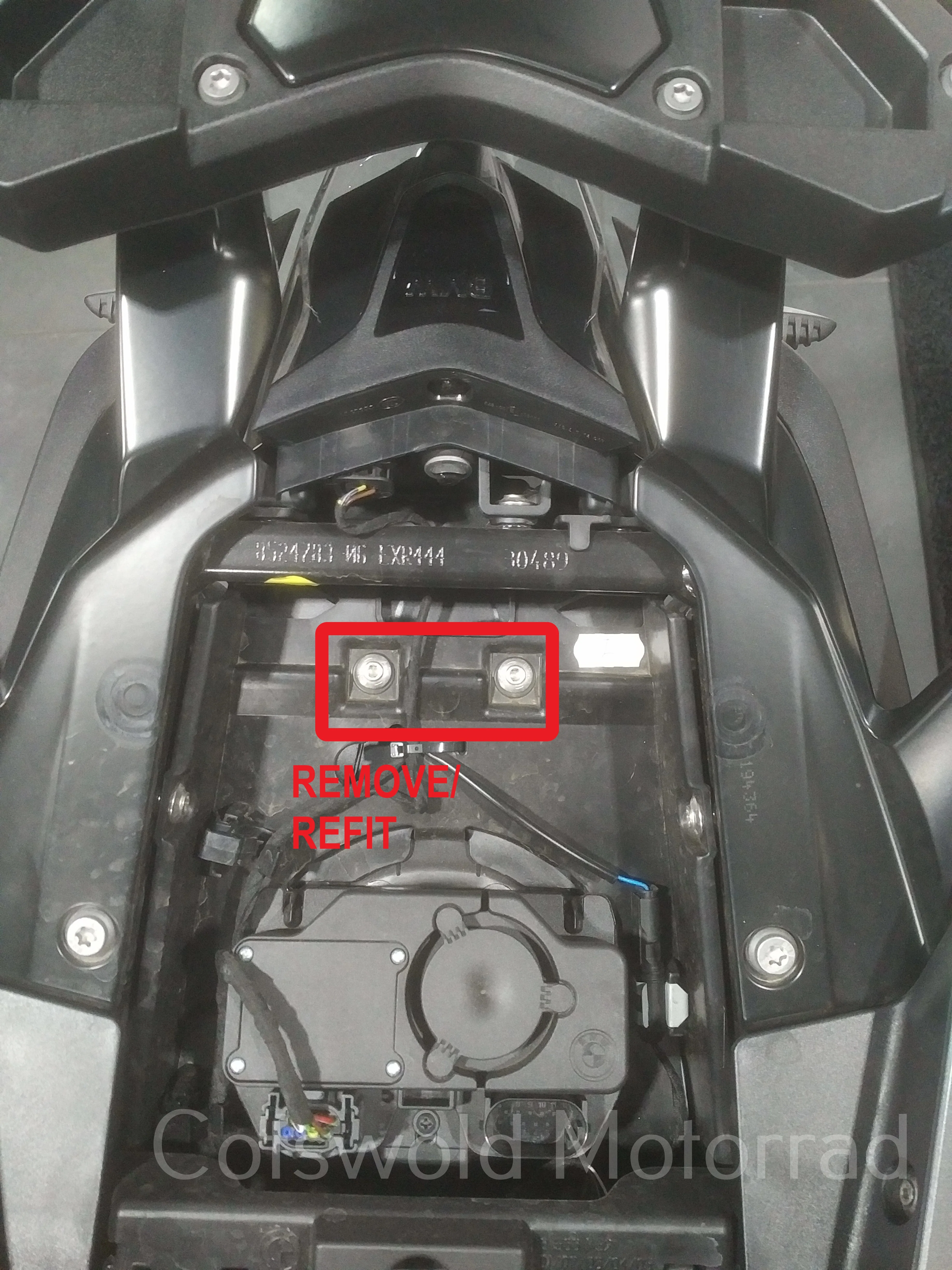 BMW Motorrad Rear Mudguard Extension - Image 7