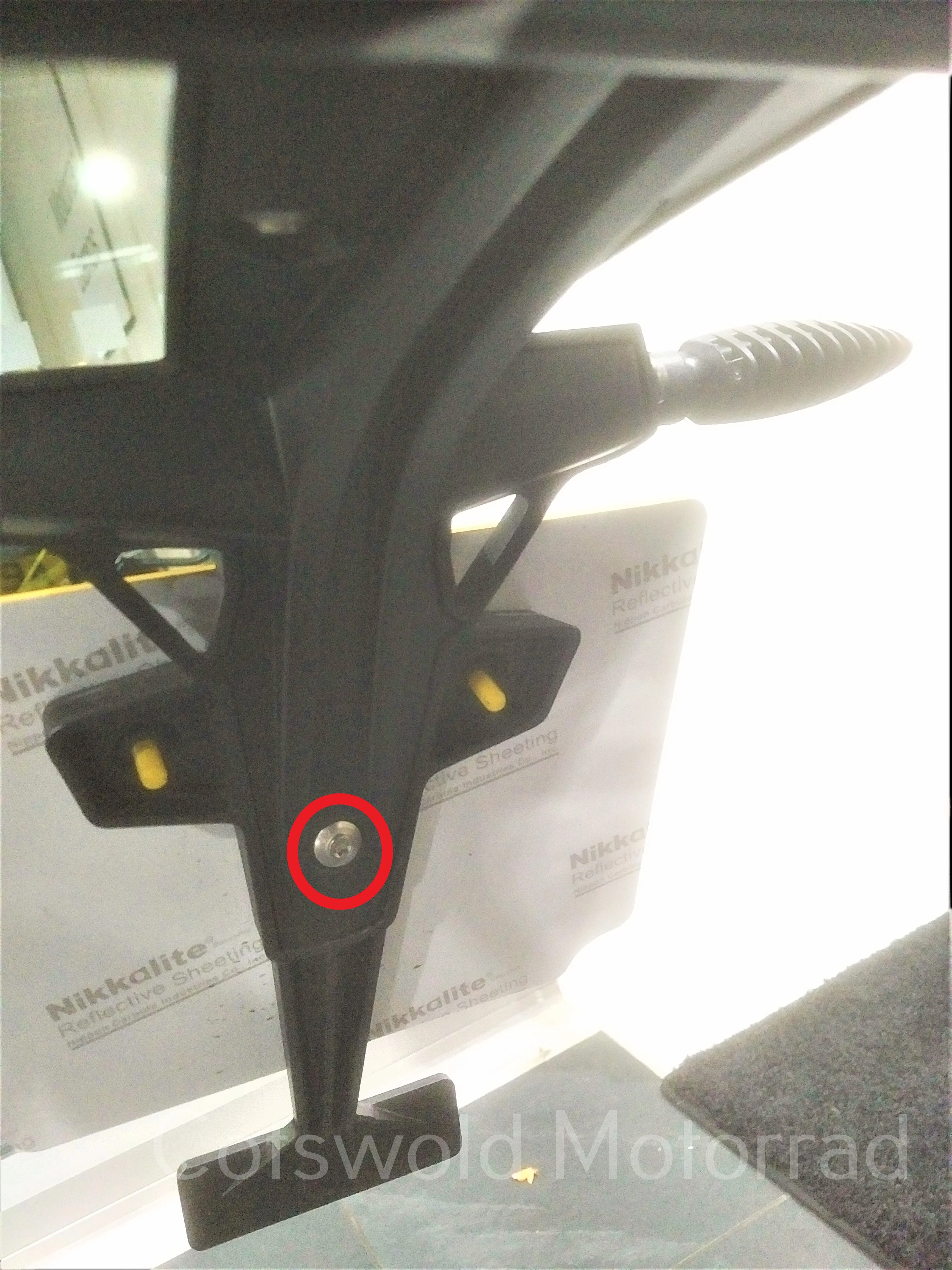 BMW Motorrad Rear Mudguard Extension - Image 8