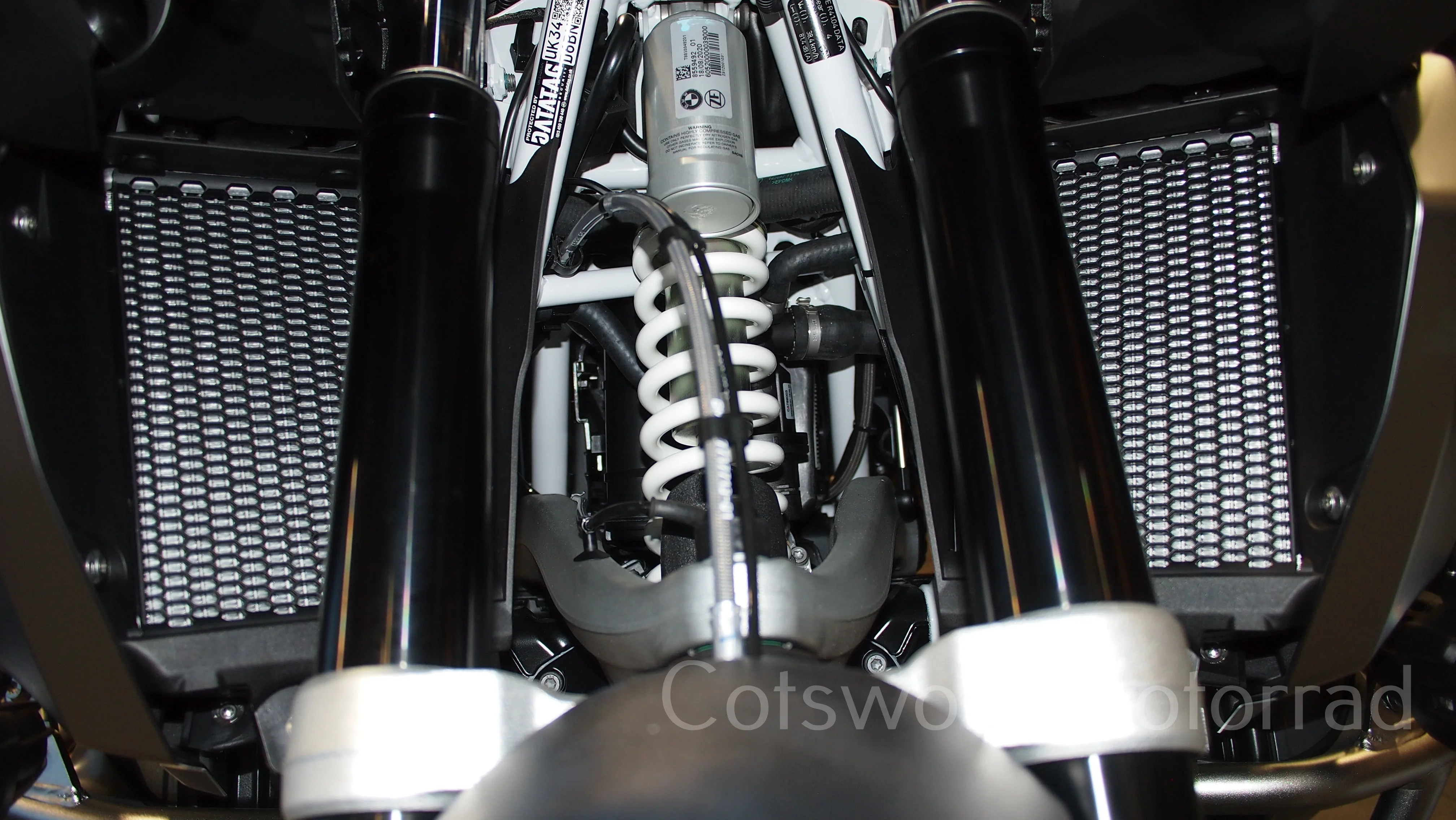 BMW Motorrad Splash Guard and Radiator Guard Set - Image 10